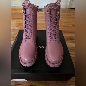 Coach Ainsley Leather boots